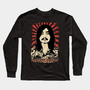 Haruomi Hosono 90s Retro Vintage Aesthetic Long Sleeve T-Shirt